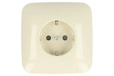 Produktbild von BUSCH JAEGER 2013-0-4383 - CEE 7/3 - 2P+E - Weiß - 250 V - 16 A - 81 mm