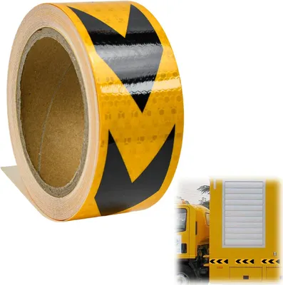 Productafbeelding van Reflecterende Tape, 10m x 5cm Zelfklevende Markeertape