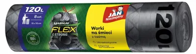 Produktbild von Jan Niezbędny Müllbeutel 120L Flex & Strong Extra stark