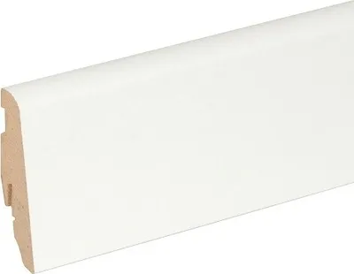 Produktbild von Sockelleiste "Busca" 12 x 58 mm Folienummantelt weiß