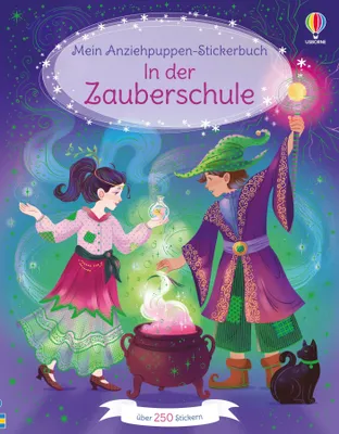 Produktbild von Mein Anziehpuppen-Stickerbuch: In der Zauberschule