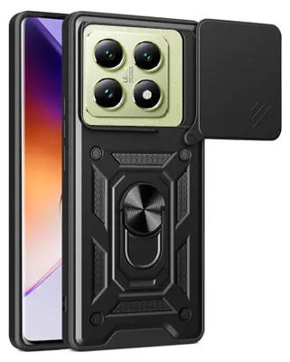 Image de Techsuit Camshield Back Cover Housse pour Xiaomi 14T - Noir