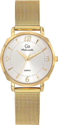 Imagen del producto de Reloj de acero inoxidable para mujer, modelo Mademoiselle, color dorado, de cuarzo, marca UGO695563