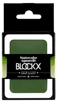Produktbild von Blockx Aquarellfarbe, Hookersgrün - Großer Napf 18ml - Hookergrün 45164BXC