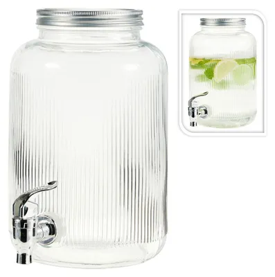 Image de Distributeur Boissons 4l Grande Capacité Et Robinet Intégré - Excellent Houseware