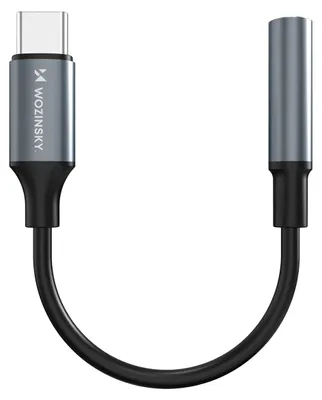 Produktbild von Wozinsky WACM-01, USB-Adapter, Aluminium, Schwarz