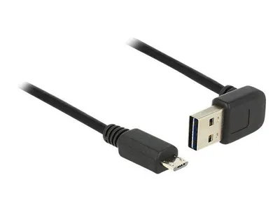 Zdjęcie produktu dla DeLOCK 83536, 2 m, USB A, Micro-USB B, USB 2.0, Męska/Męska, Biały