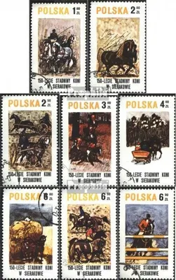 Produktbild von Briefmarken Polen 1980 Mi 2664-2671 (kompl.Ausg.) postfrisch 150 Jahre Pferdezucht in Sierakow