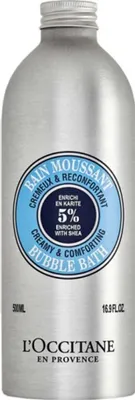 Produktbild von L'Occitane Shea Bubble Bath, Schaumbad, Unisex, 500 ml, normale Haut, Feuchtigkeitsspendend, Flasche