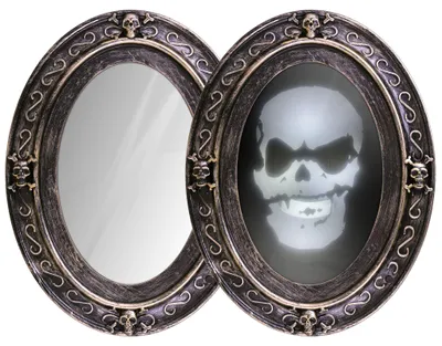 Image de Décoration d'Halloween : miroir parlant