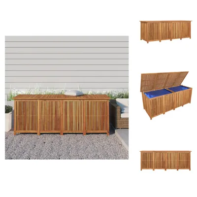 Produktbild von vidaXL Gartentruhe 200x80x75 cm Massivholz Akazie -  Gartenboxen