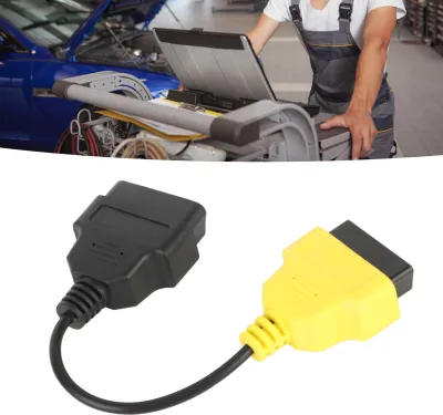 Obrázok produktu pre Náhradný adaptér pre diagnostický kábel OBD2 skenovacieho nástroja pre skener riadiacej jednotky Fiat