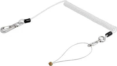 Image de Bahco Cordons Spiralés Avec Chaîne D'Anneaux En Métal 1 Mm One Size