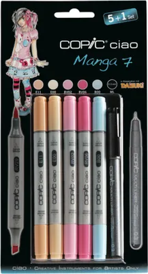 Produktbild von Copic Ciao 5+1 Set Manga 7