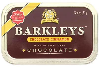 Obrázek produktu pro Barkleys Chocolate Cinnamon Dragees s hořkou čokoládou a skořicí 50g