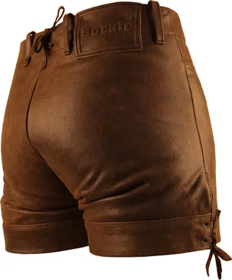 Produktbild von Bockle® Cracker Pants Lederhose Leder Jeans Leder Shorts Pants kurze Lederhose Herren , W31/L30