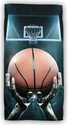 Produktbild von Basketball Duschtuch Badetuch Strandtuch Handtuch 70 x 140cm