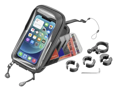 Zdjęcie produktu dla Cellularline 8018080413261, Telefon komórkowy/Smartfon, Uchwyt pasywny, Rower, Motocykl, Czarny