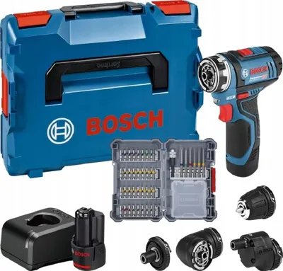 Produktbild von Bosch Professional 12V System Akku Bohrschrauber GSR 12V-15 FC - FlexiClick Syst