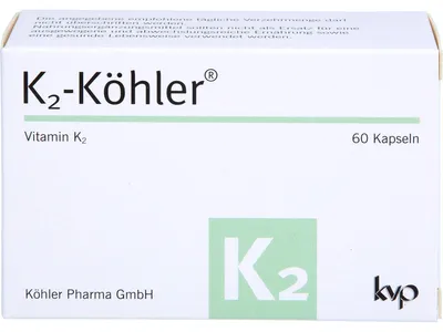 Obrázek produktu pro K2-Köhler vitamin K2 kapsle, 60 kapslí