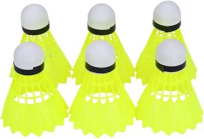 Immagine prodotto di Set di volani da badminton in nylon per l'allenamento sportivo al chiuso e all'aperto.