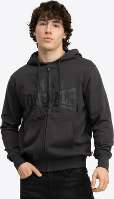 Immagine prodotto di Giacca da uomo con cappuccio e zip slim fit KRAFTY Antracite/Nero XL Lonsdale