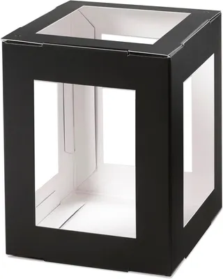 Immagine prodotto di folia  90890 folia Laternen-Zuschnitt, 135 x 135 x 180 mm, schwarz