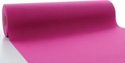 Produktbild von Airlaid Tischläufer Violett, 40 cm x 24 m , 1 Stück - Mank