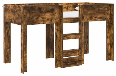 Obrázok produktu pre vidaXL Poschodová posteľ pre deti Údený dub 75 x 190 cm