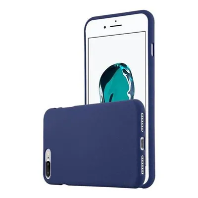 Produktbild von Cadorabo Schutzhülle für Apple iPhone 7 PLUS / 7S PLUS / 8 PLUS Hülle in Blau Handyhülle TPU Etui Cover Case