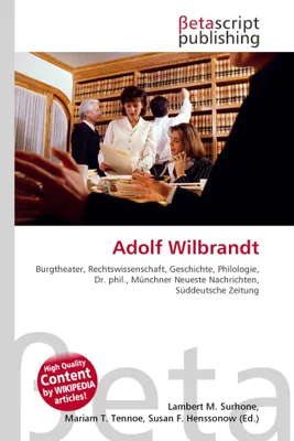 Produktbild von Adolf Wilbrandt