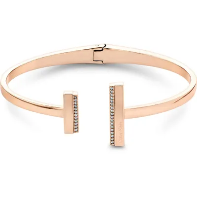 Immagine prodotto di Bracciali Bangles Calvin Klein Rosé Collection Timeless - donna