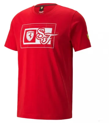 Produktbild von 2022, Rot, Puma Ferrari Race T-shirt M