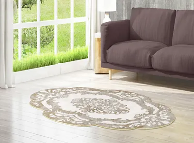 Produktbild von Conceptum Hypnose, Nixie- Eugene V3 ANR, Beige, Kurzflorteppiche, 120 x 180 cm, 100% POLYESTER
