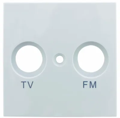 Produktbild von REV Studio weiß Abdeckung für ABDECKUNG FÜR ANTENNEN-DOSE