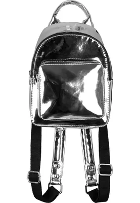 Zdjęcie produktu dla Urban Classics TB1478 | Plecak Mini Metallic, rozmiar uniwersalny – kolor: srebrny – rozmiar: uniwersalny
