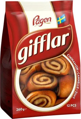 Produktbild von Pagen Gifflar Zimtröllchen (260g Beutel)