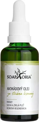 Obrázek produktu pro Soaphoria Avokádový olej panenský s pipetou 50 ml
