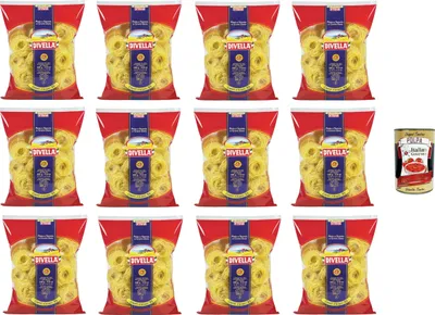 Produktbild von Divella Capelli d’Angelo N°93 Hartweizengrieß Pasta Italienische Nudeln 12x 500gr+ Italian Gourmet Polpa di Pomodoro 400g