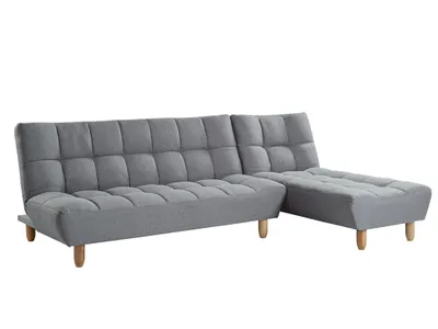 Produktbild von Modulares Schlafsofa aus ESTEBAN-Stoff - grau