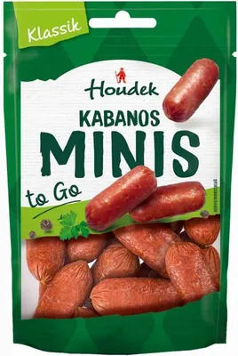 Produktbild von Houdek Kabanos Klassik Minis to Go 80g