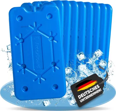 Produktbild von NEMT 10x flacher Kühlakku 400 ml Kühlakkus 25x14x1,4cm Kühlelemente Kühltasche Kühlbox