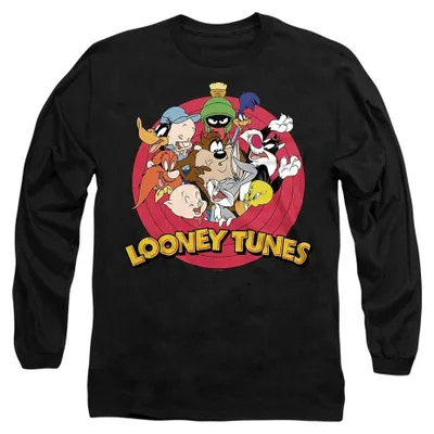 Image de T-shirt Looney Tunes, coupe unie, manches longues, modèle TV37116 (Taille S), couleur noire, productTiles.product.images.aiGenerated