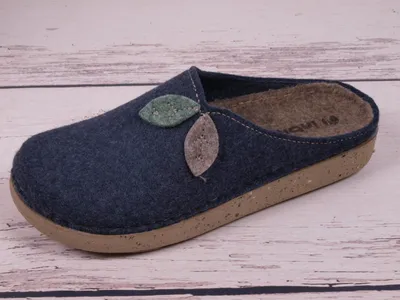 Obrázek produktu pro Dámské pantofle Inblu ED13-041 modré s listy