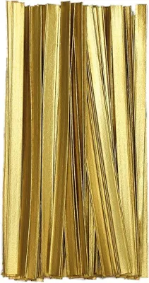 Produktbild von Verschlussclips Gold 150 mm - 500 Stück