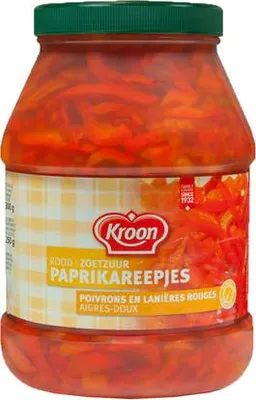Produktbild von Kroon-oil Kronpfefferstreifen rot süß-sauer (2400ml)