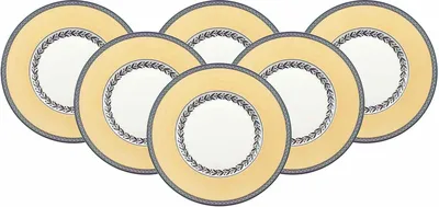 Produktbild von Villeroy & Boch Audun Fleur Brotteller ø 16 cm 6er Set