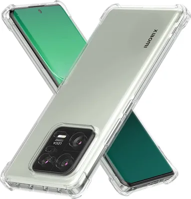 Image de Xiaomi 13 Pro Case, Transparent Soft TPU Bumper, Shockproof Protective Case for Xiaomi 13 Pro