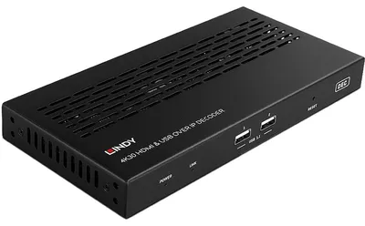 Zdjęcie produktu dla Lindy 38397, 3840 x 2160 px, Amplituner, 100 m, Przewodowa, Czarny, HDCP
