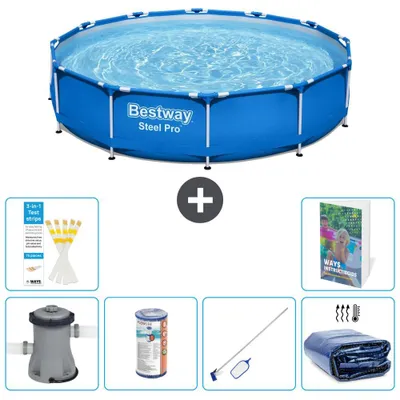 Zdjęcie produktu dla Bestway Steel Pro Okrągły – 366 x 76 cm – 7 elementów S194